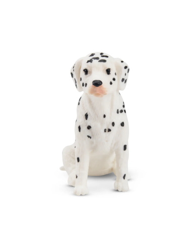 Figurine chiot Dalmatien assis Toymany