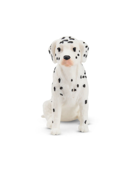 Figurine chiot Dalmatien assis Toymany