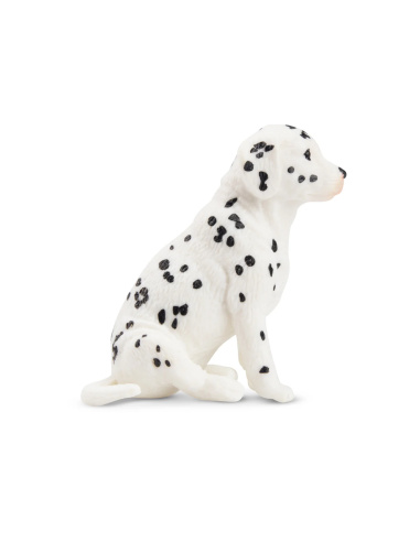 Figurine chiot Dalmatien assis Toymany