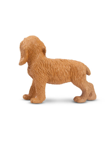 Figurine chiot Cocker spaniel doré debout Toymany
