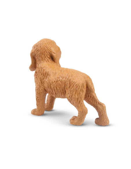 Figurine chiot Cocker spaniel doré debout Toymany