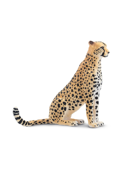 Figurine guépard femelle (assise) ToyMany