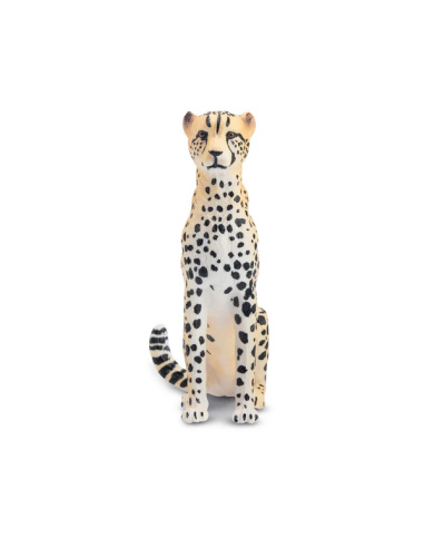 Figurine guépard femelle (assise) ToyMany