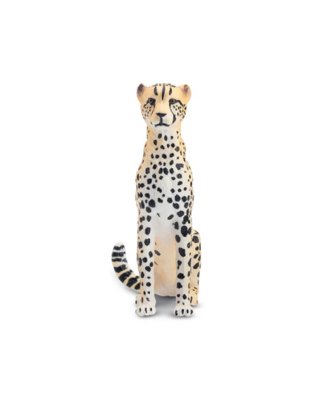 Figurine guépard femelle (assise) ToyMany