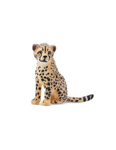 Figurine bébé guépard (assis) ToyMany