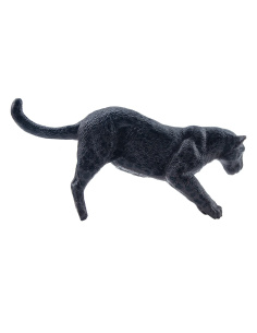 Figurine jaguar noir femelle (allongée) ToyMany