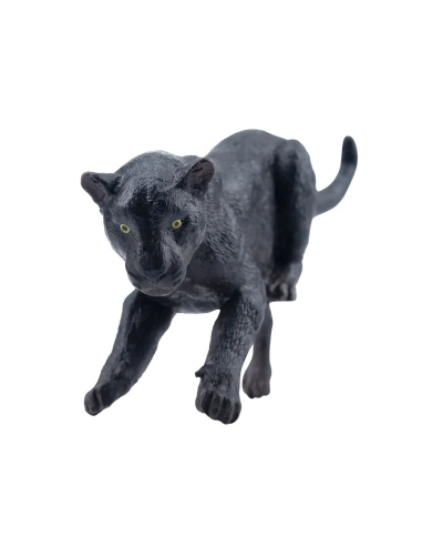 Figurine jaguar noir femelle (allongée) ToyMany