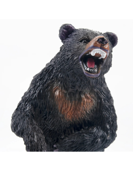 Figurine ours noir (debout) ToyMany