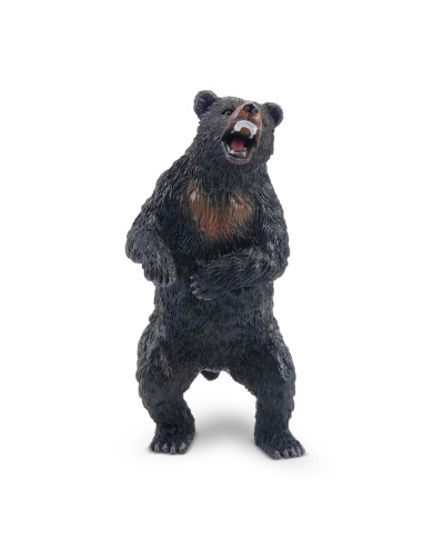 Figurine ours noir (debout) ToyMany