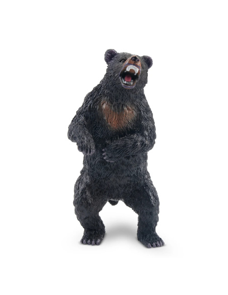 Figurine ours noir (debout) ToyMany