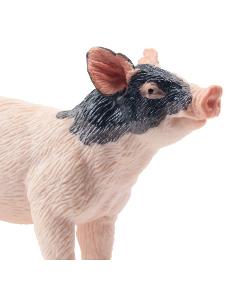 Figurine porcelet Pietrain debout ToyMany