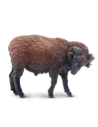 Figurine bélier brun ToyMany