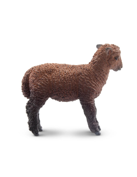 Figurine agneau brun ToyMany