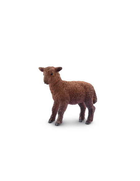 Figurine agneau brun ToyMany