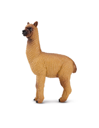 Figurine alpaga mâle brun ToyMany