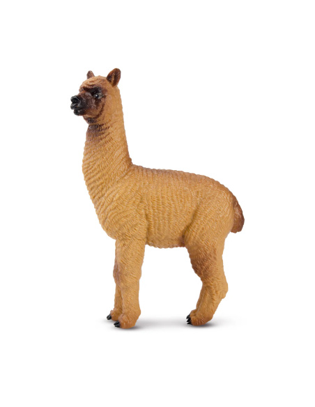Figurine alpaga mâle brun ToyMany