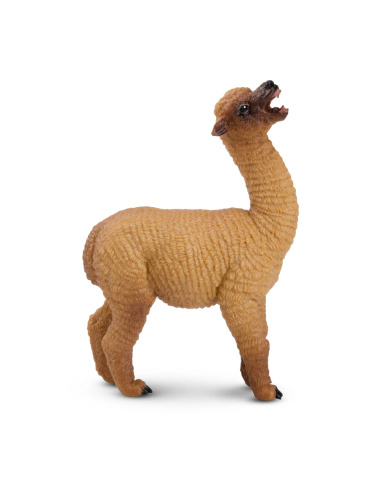 Figurine alpaga femelle brune ToyMany