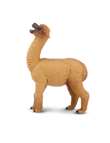 Figurine alpaga femelle brune ToyMany