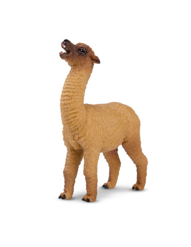 Figurine alpaga femelle brune ToyMany