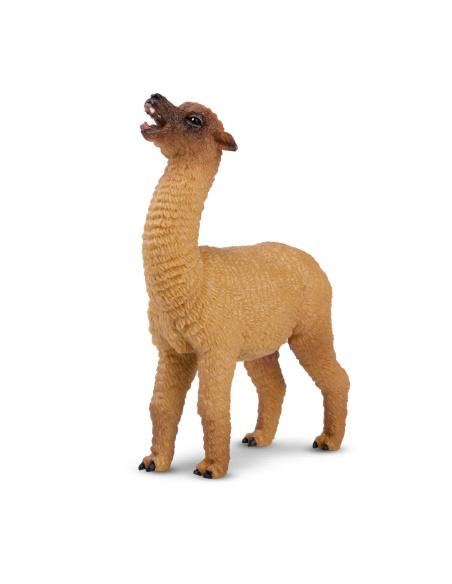 Figurine alpaga femelle brune ToyMany