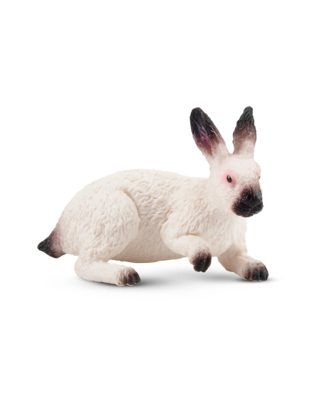 Figurine lapin californien ToyMany