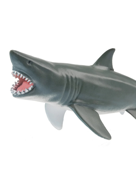 Figurine grand requin blanc (gueule ouverte) ToyMany
