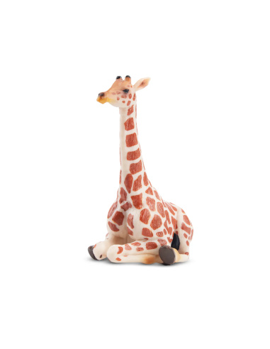 Figurine girafe assise ToyMany