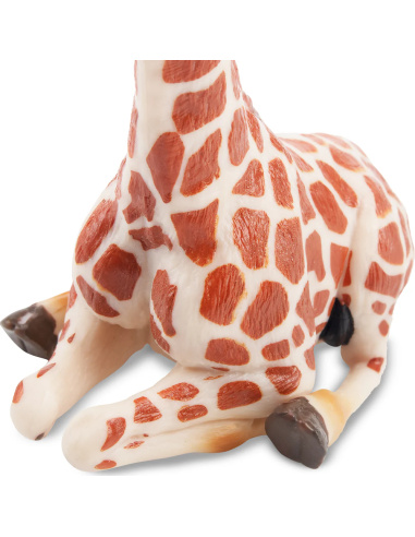 Figurine girafe assise ToyMany