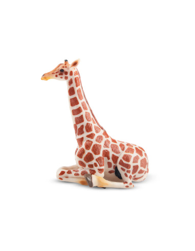 Figurine girafe assise ToyMany