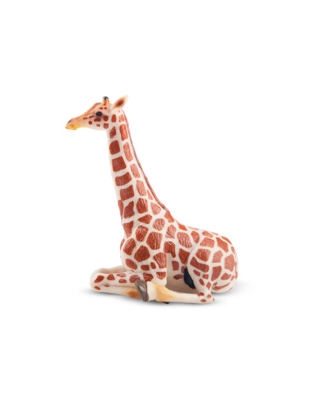 Figurine girafe assise ToyMany
