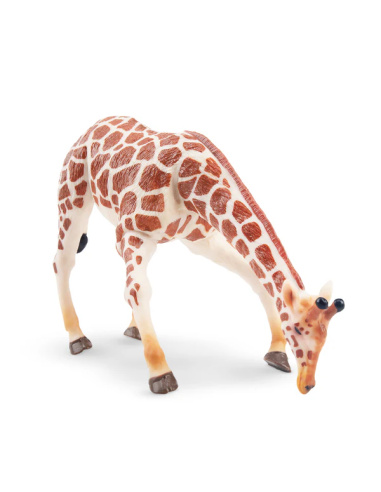 Figurine girafe qui broute ToyMany