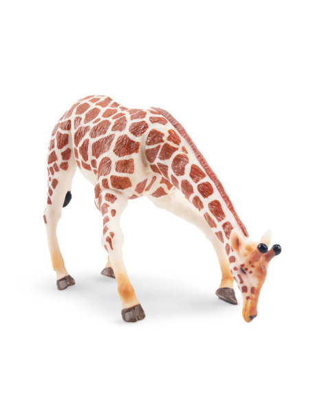 Figurine girafe qui broute ToyMany