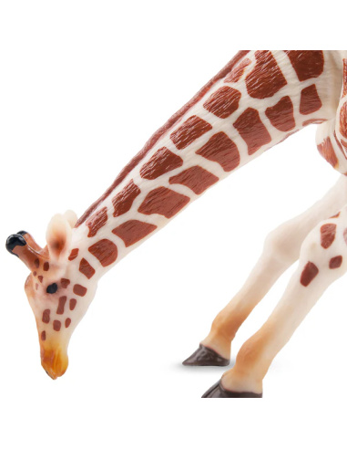 Figurine girafe qui broute ToyMany
