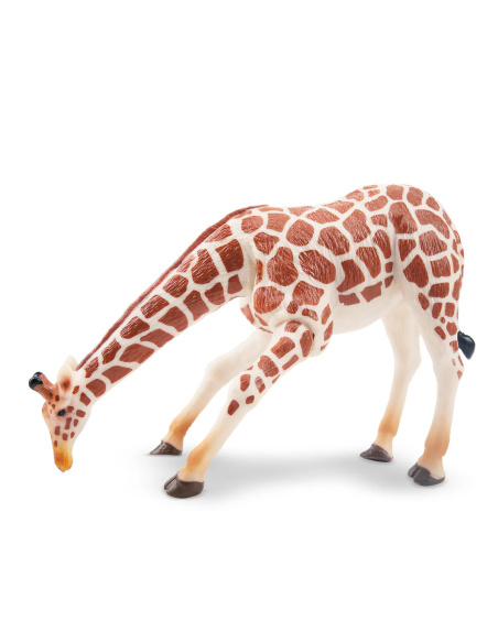 Figurine girafe qui broute ToyMany