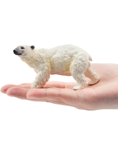 Figurine ours polaire mâle ToyMany