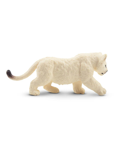 Figurine lionceau blanc (en marche) ToyMany