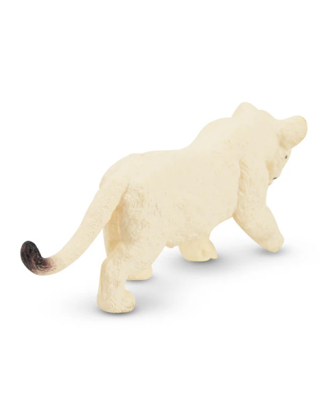 Figurine lionceau blanc (en marche) ToyMany