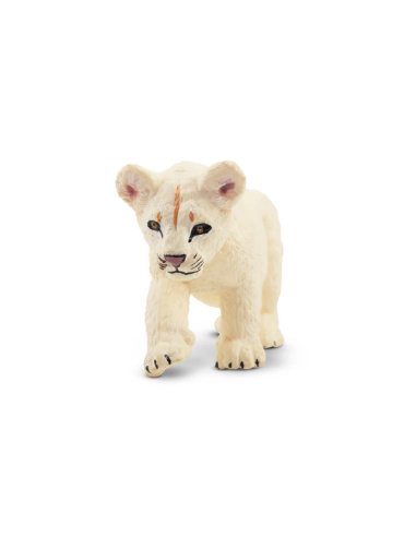 Figurine lionceau blanc (en marche) ToyMany
