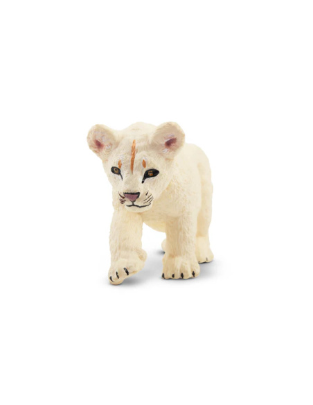 Figurine lionceau blanc (en marche) ToyMany