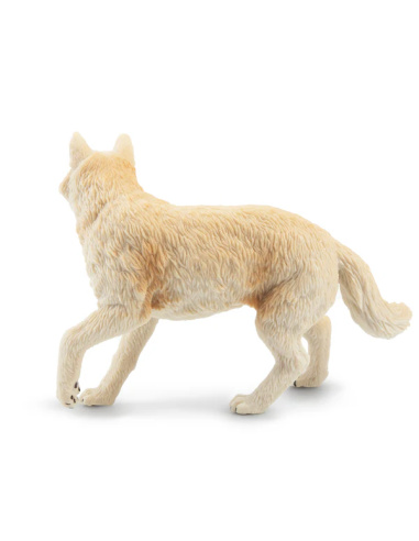 Figurine loup arctique blanc debout ToyMany