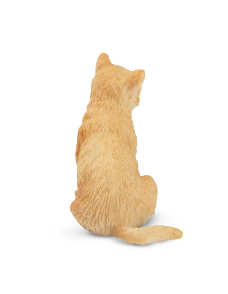 Figurine louveteau arctique blanc assis ToyMany