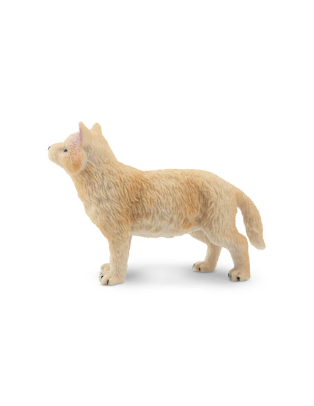 Figurine louveteau arctique blanc debout ToyMany