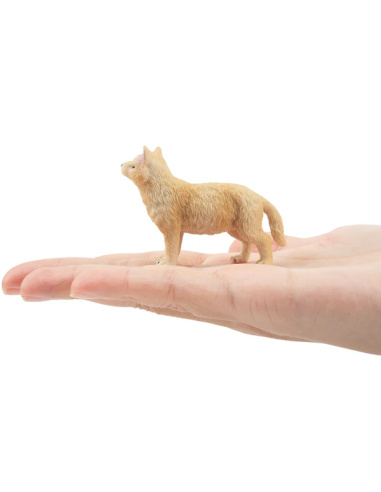 Figurine louveteau arctique blanc debout ToyMany