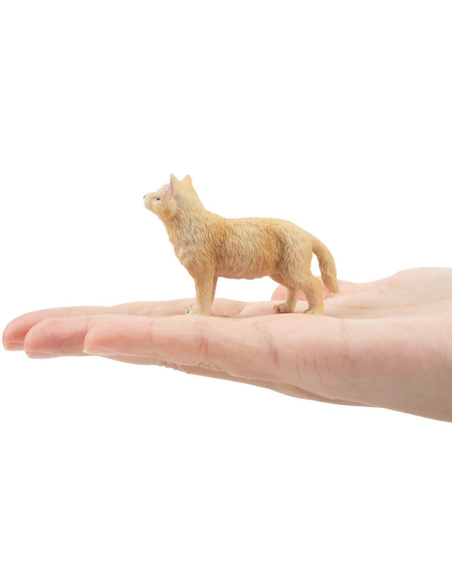 Figurine louveteau arctique blanc debout ToyMany