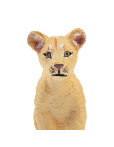Figurine lionceau assis ToyMany