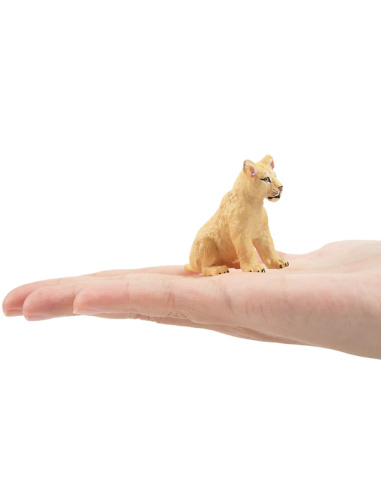 Figurine lionceau assis ToyMany