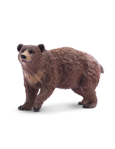 Figurine ours brun (en marche) ToyMany