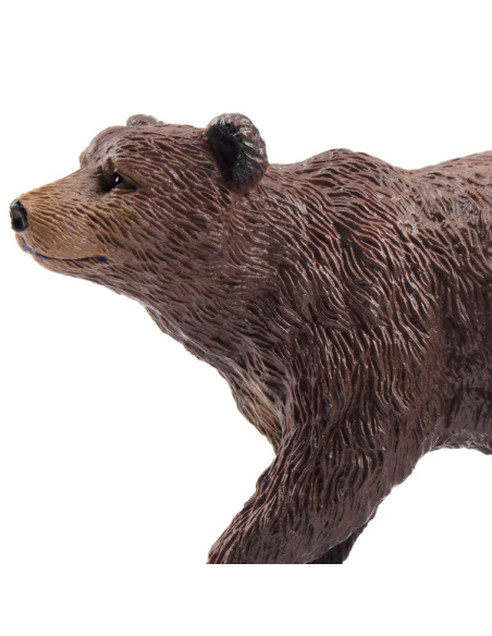 Figurine ours brun (en marche) ToyMany