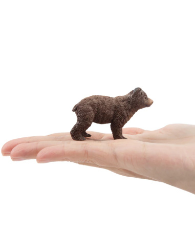 Figurine ourson brun debout ToyMany