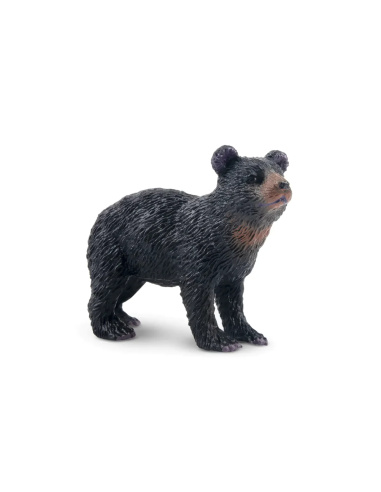Figurine ourson noir tête levée ToyMany
